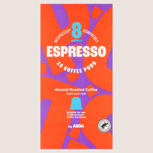 ASDA Espresso Coffee Pods No Artificial Additives 10 x 5.2g