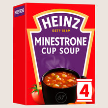 Heinz Minestrone Cup Soup No Artificial Additives 4 x 18g