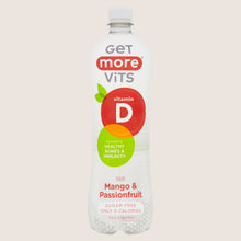 Get More Vits Vitamin D Still Mango & Passionfruit With Vitamins 1 Litre
