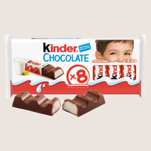 Kinder Milk Chocolate Fun Size Treat Snack Bars 8 Pack 8 x 12.5g