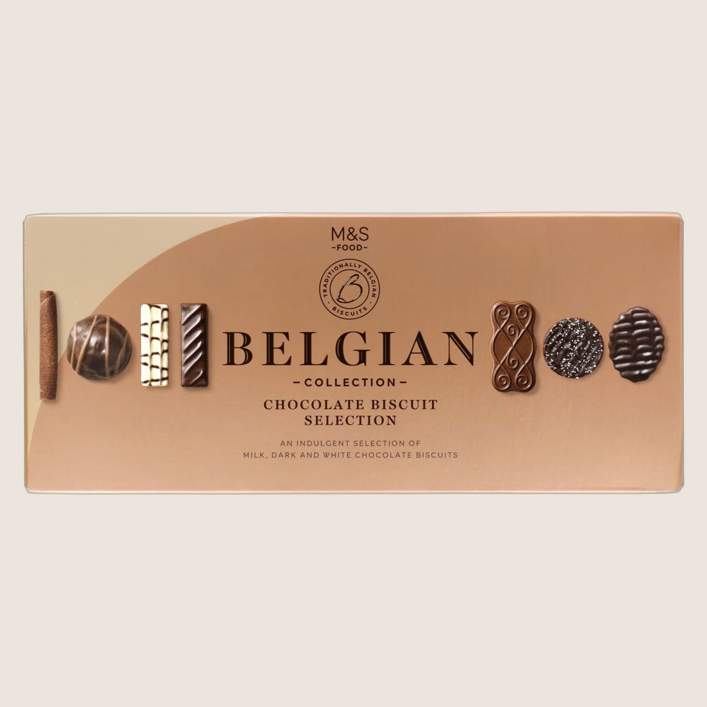 M&S Belgian Chocolate Biscuit Selection 150 g