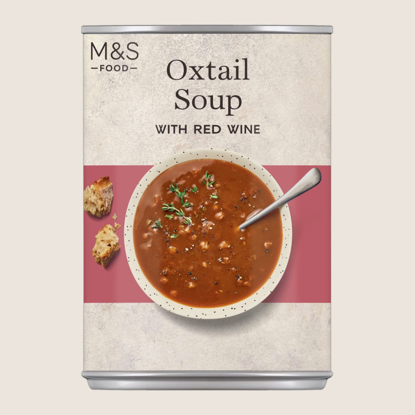 M&S Oxtail Soup With Red Wine 400 g