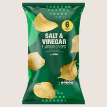 ASDA Salt & Vinegar Flavour Crisps No Artificial Additives 6 x 25g