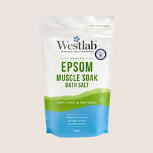 Westlab Health Epsom Muscle Soak Bath Salt Gentle Formula 1kg