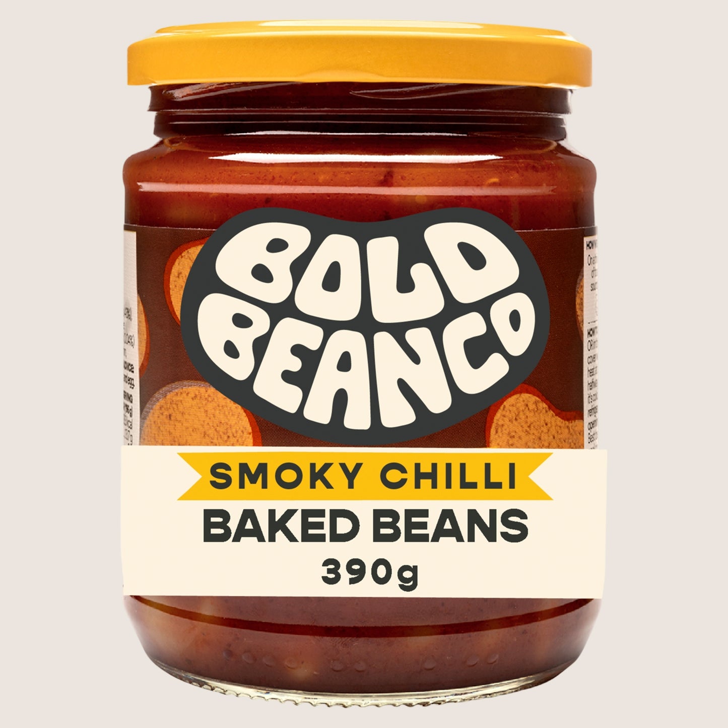 Bold Bean Co Smoky Chilli Baked Beans Classic Recipe 390g