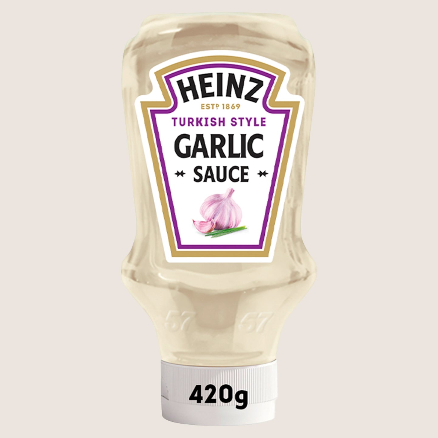 Heinz Turkish Style Garlic Sauce No Artificial Additives 420g