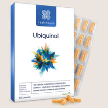 Healthspan Ubiquinol Vegan Friendly 60 capsules