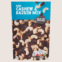 ASDA Cashew & Raisin Mix Multipack 250g