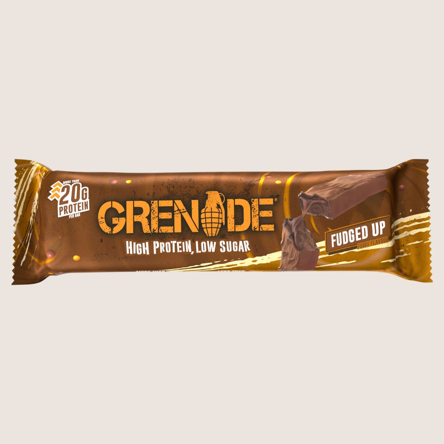 Grenade Protein Bar Fudged Up Fudge Flavour Protein 60g