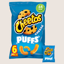 Cheetos Puffs Cheese Snacks Crisps No Artificial Additives 6x13g