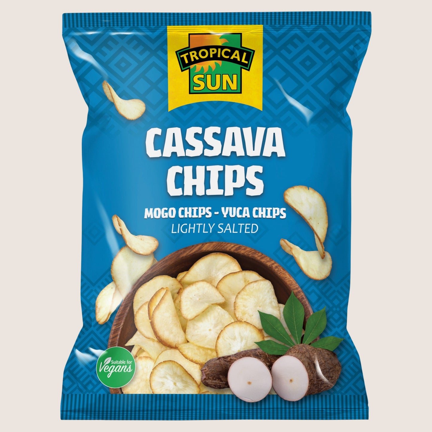 Tropical Sun Cassava Chips Lightly Salted Gluten Free 80g