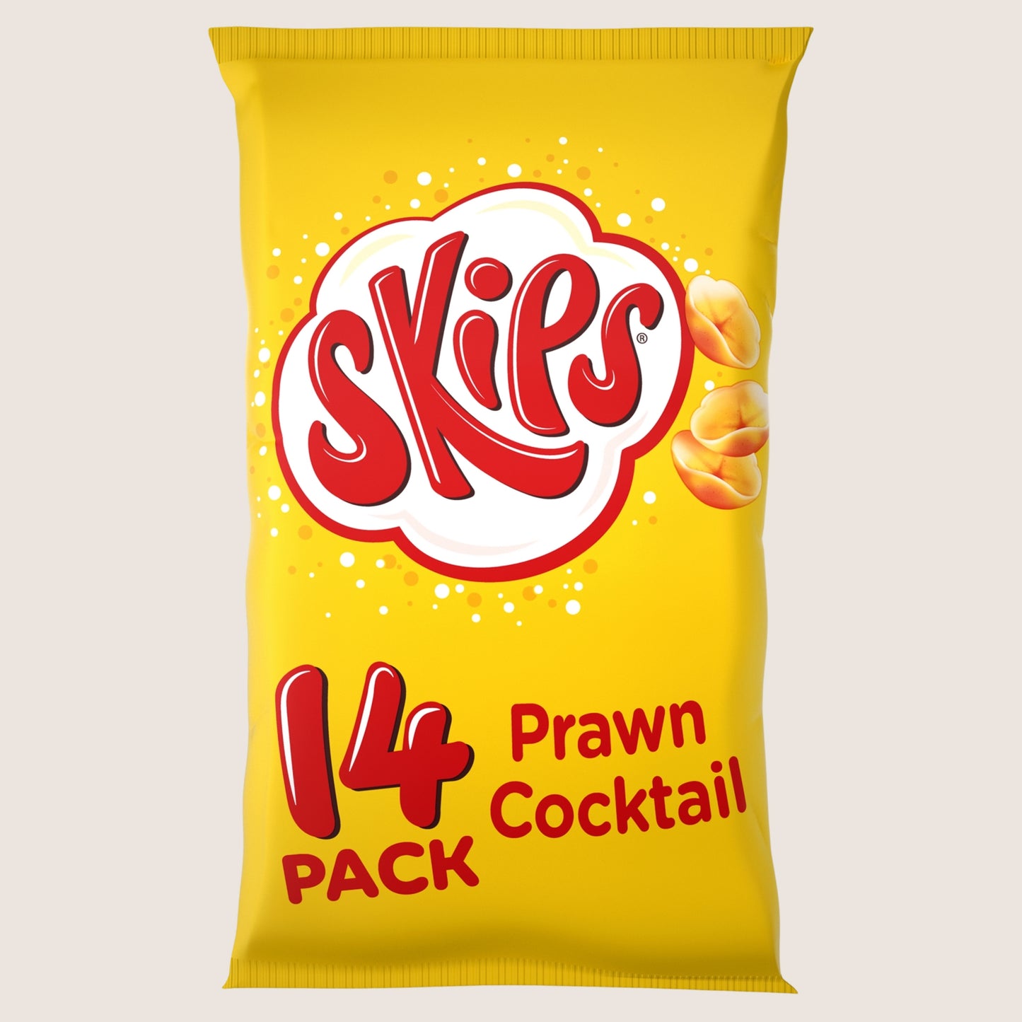 Skips Prawn Cocktail Crisps No Artificial Additives 14 Pack
