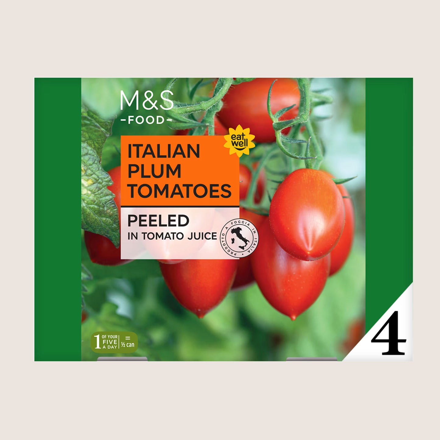 M&S Italian Plum Tomatoes 1.6 kg