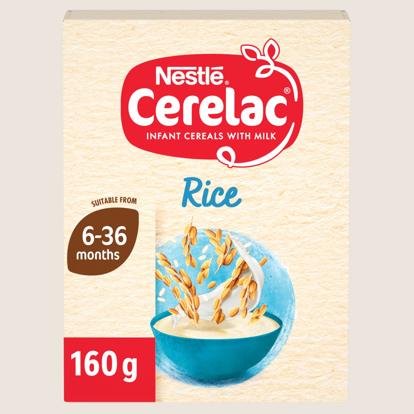 Cerelac Infant Cereals with Milk Rice 6+ Months 6 Months Plus 160g