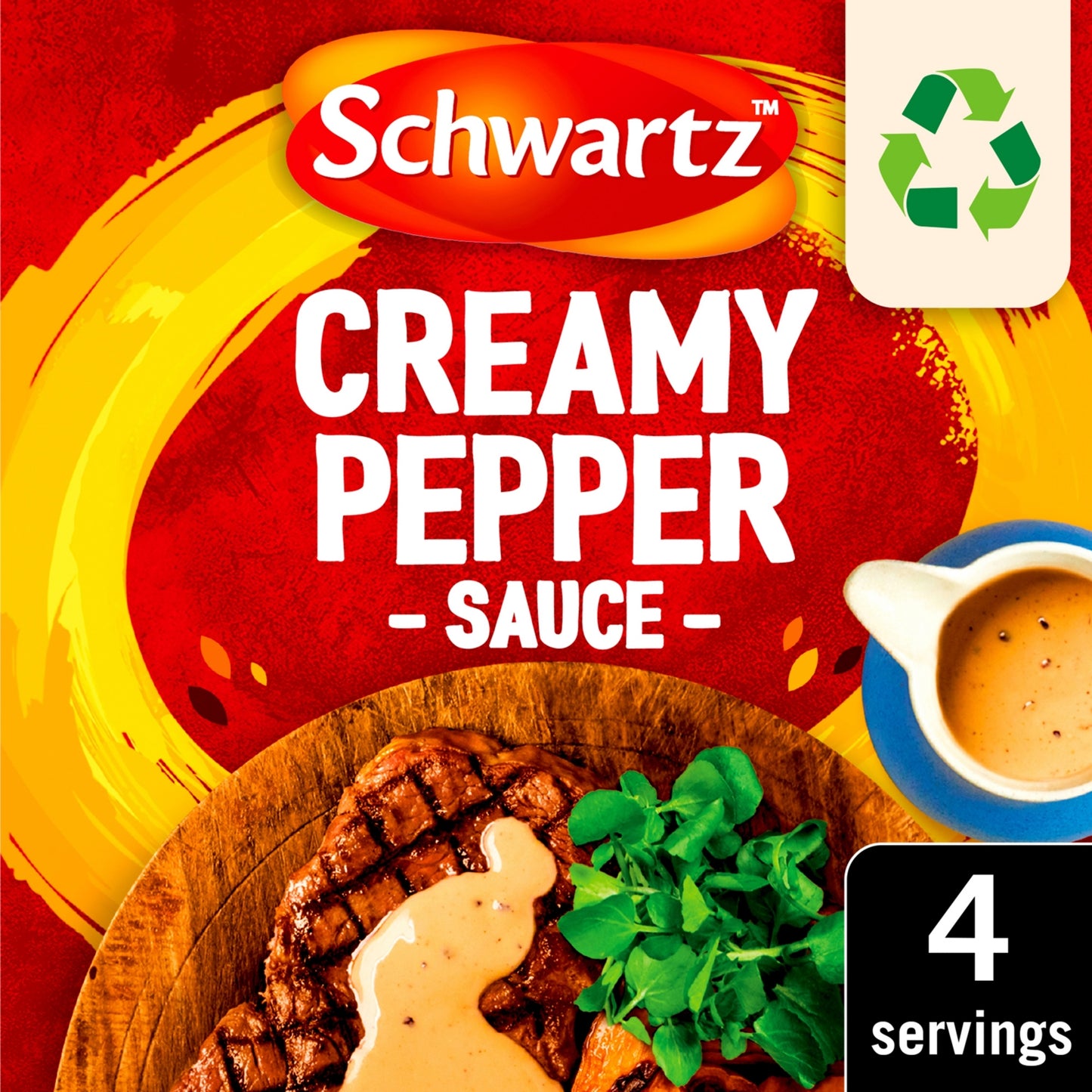 Schwartz Creamy Pepper Sauce Mix No Artificial Additives 25g