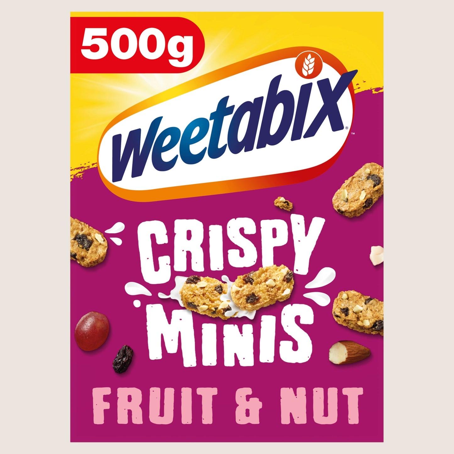 Weetabix Crispy Minis Fruit & Nut Wholegrain 500g