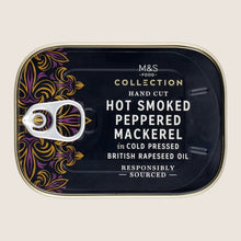 M&S Hot Smoked Peppered Mackerel In Cold Pressed British Rapeseed Oil Oak Smoked 110 g