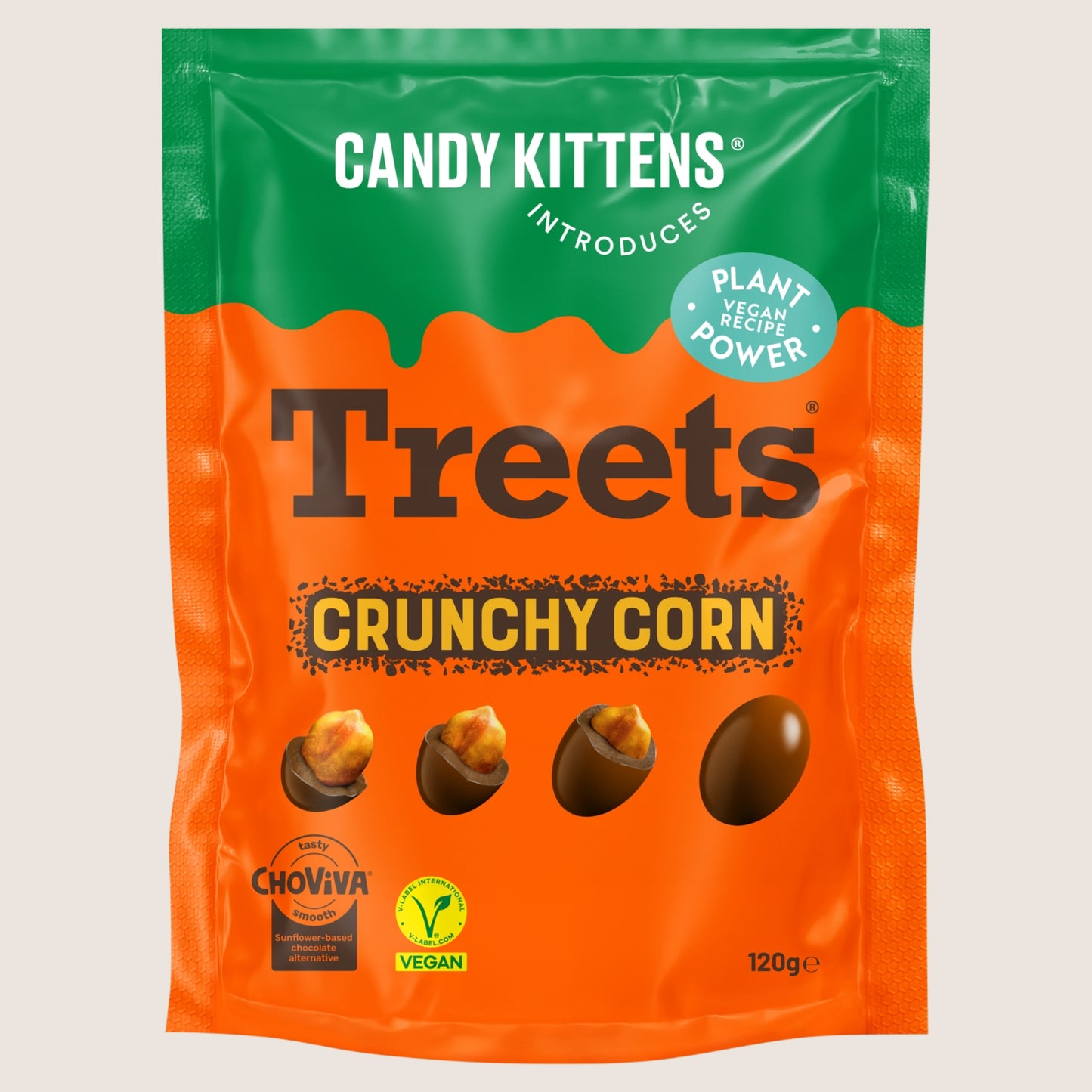 Candy Kittens Treets Crunchy Corn 120g