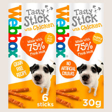 Webbox 6 Tasty Sticks with Chicken Grain Free 30g