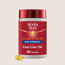 Seven Seas Omega-3 Fish Oil High Strength Plus Cod Liver Oil