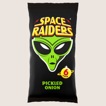 Space Raiders Pickled Onion Crisps No Artificial Additives 6 Pack