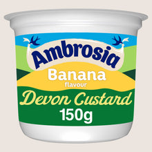 Ambrosia Banana Custard Dessert Snack Pot No Artificial Additives 150g