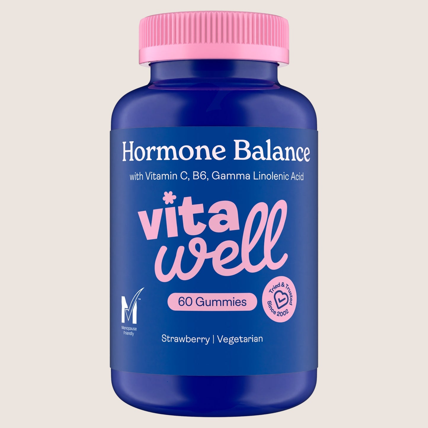 Vitawell Hormone Balance 60 Strawberry Gummies