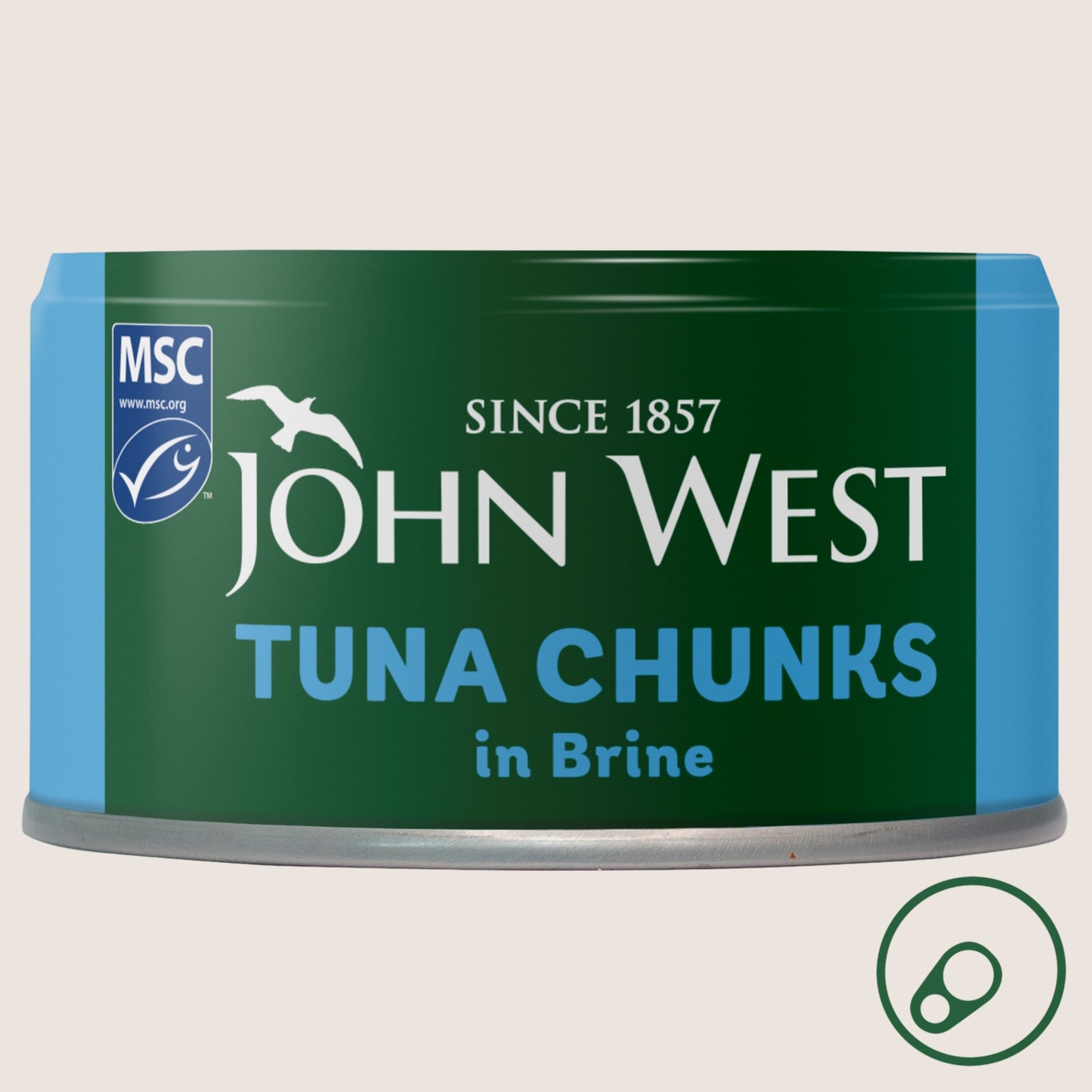 John West Tuna Chunks MSC In Brine 125g
