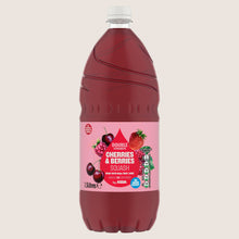 ASDA Cherries & Berries Squash No Added Sugar 1.5 Litres