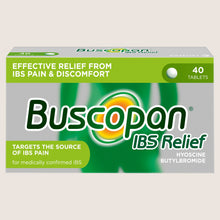 Buscopan IBS Pain Relief- Targets the Source of IBS Pain and Cramps - 40 Tablets