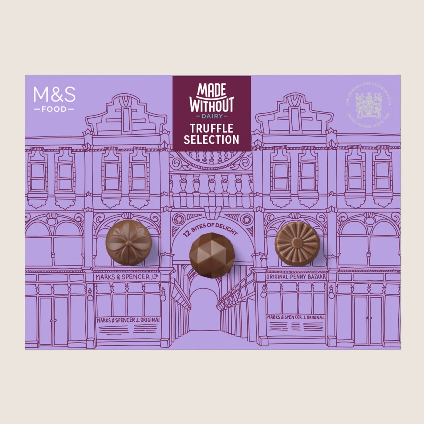 M&S Made Without Dairy Truffle Selection 120 g