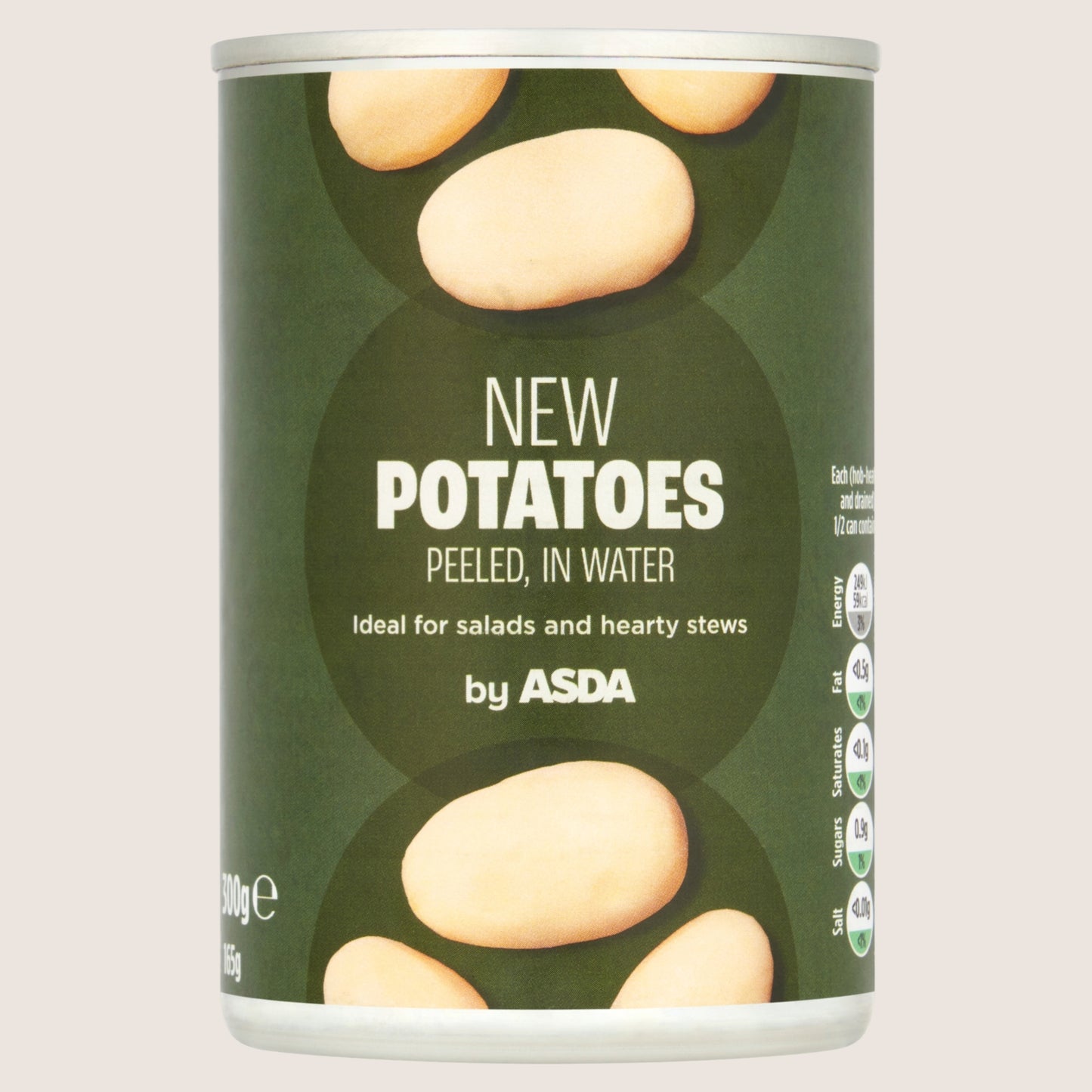 ASDA New Potatoes Peeled in Water In Spring Water 300g