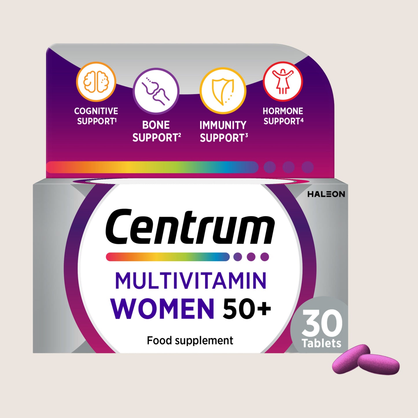 Centrum Women 50+ Multivitamins & Vitamin Tablets 30s