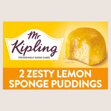 Mr. Kipling Sticky Lemon Sponge Pudding Cake Dessert Pots No Artificial Additives 2x95g