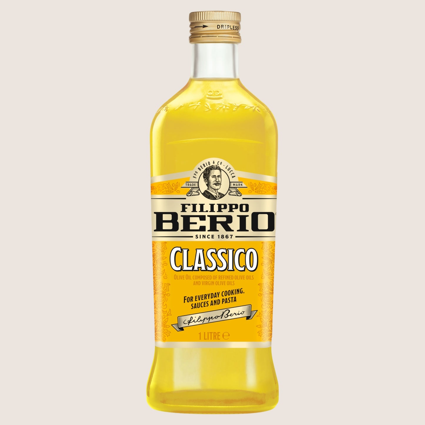 Filippo Berio Classico 1 Litre No Artificial Additives