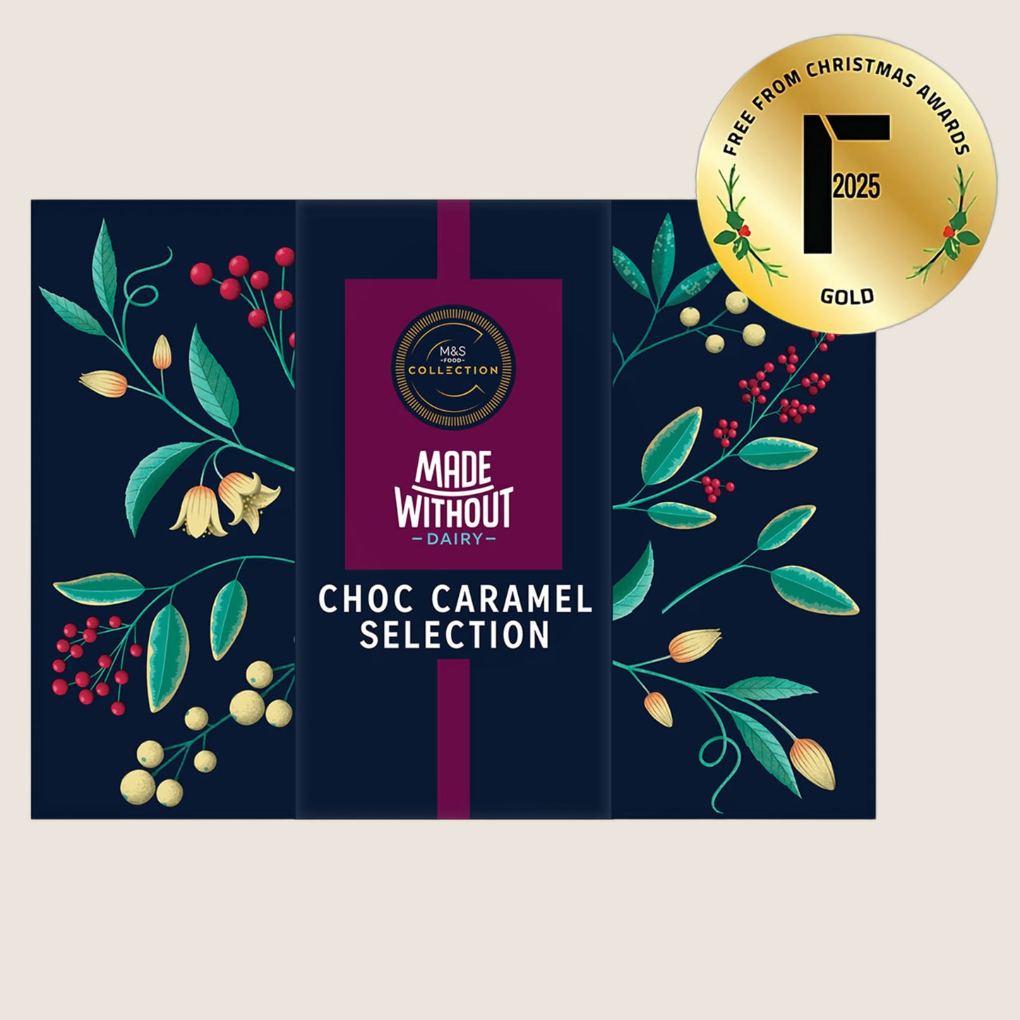 M&S Collection Made Without Dairy Choc Caramel Selection Collection Premium 120 g