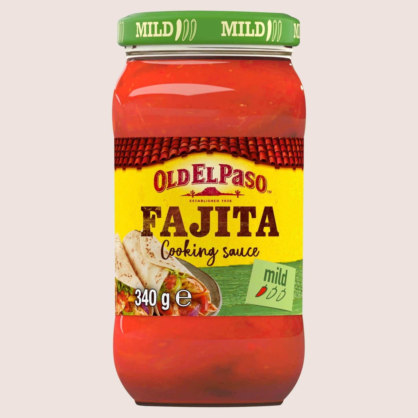 Old El Paso Fajita Cooking Sauce No Artificial Additives 340g
