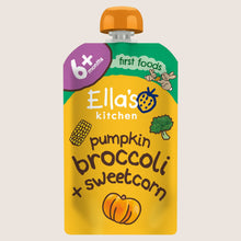 Ella's Kitchen Pumpkin Broccoli + Sweetcorn 6+ Months 6 Months Plus 120g