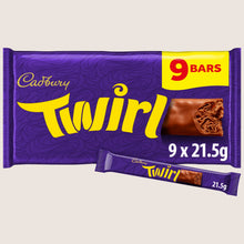 Cadbury Twirl Milk Chocolate 9 Pack 193.5 g