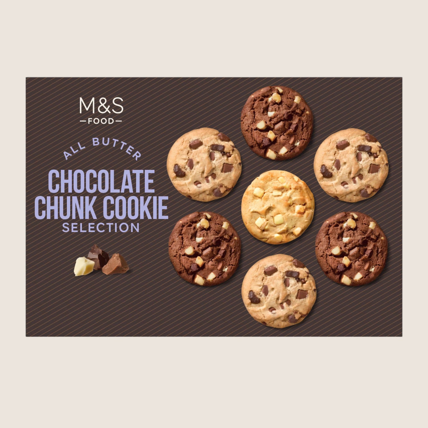 M&S Belgian Chocolate Chunk Cookies 500 g