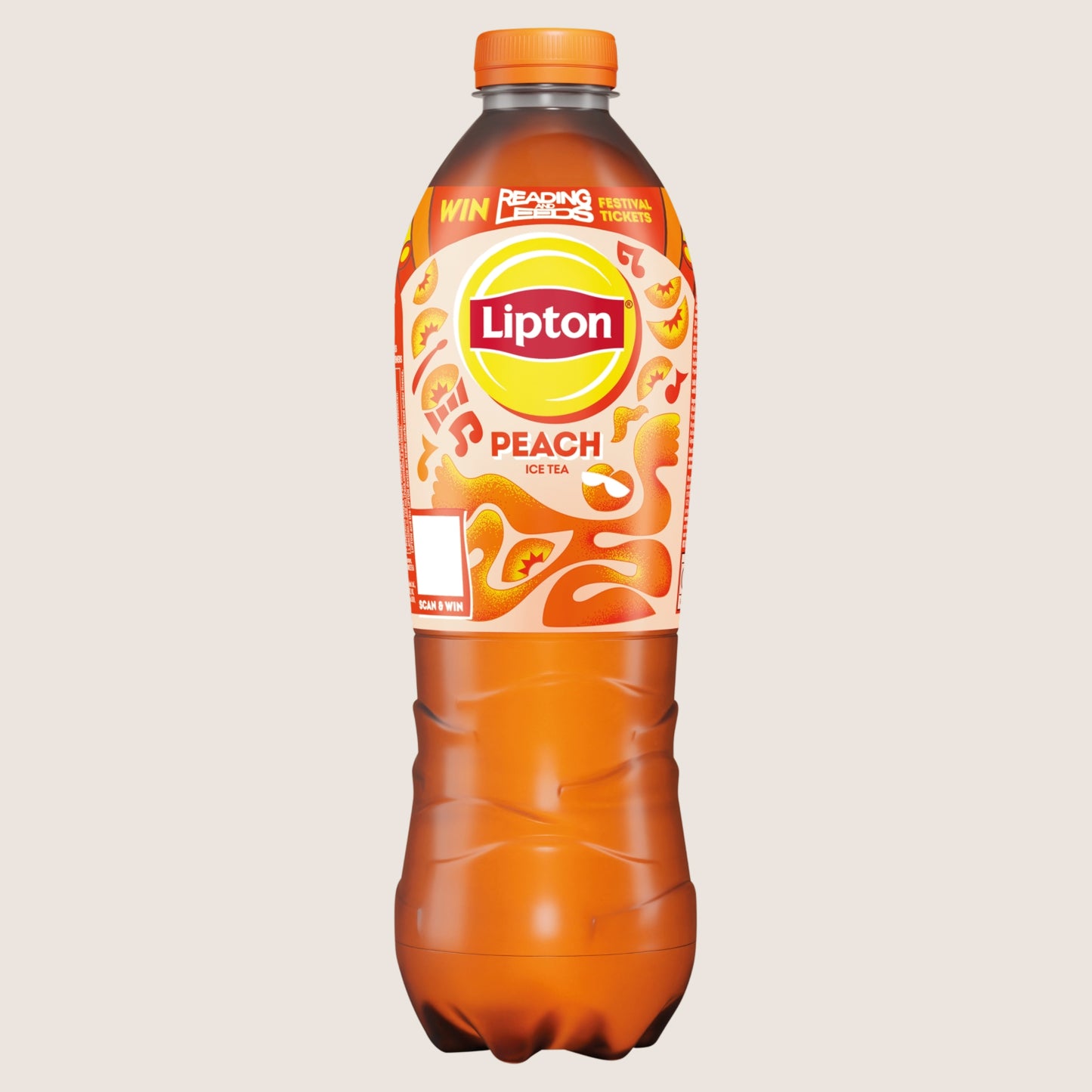 Lipton Peach Ice Tea No Artificial Additives 1.25L