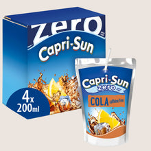 Capri Sun Zero Cola Kids' Juice Drink No Added Sugar 4x200ml