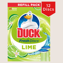 Duck Toilet Cleaner Fresh Discs Duo Refills Lime 72ml