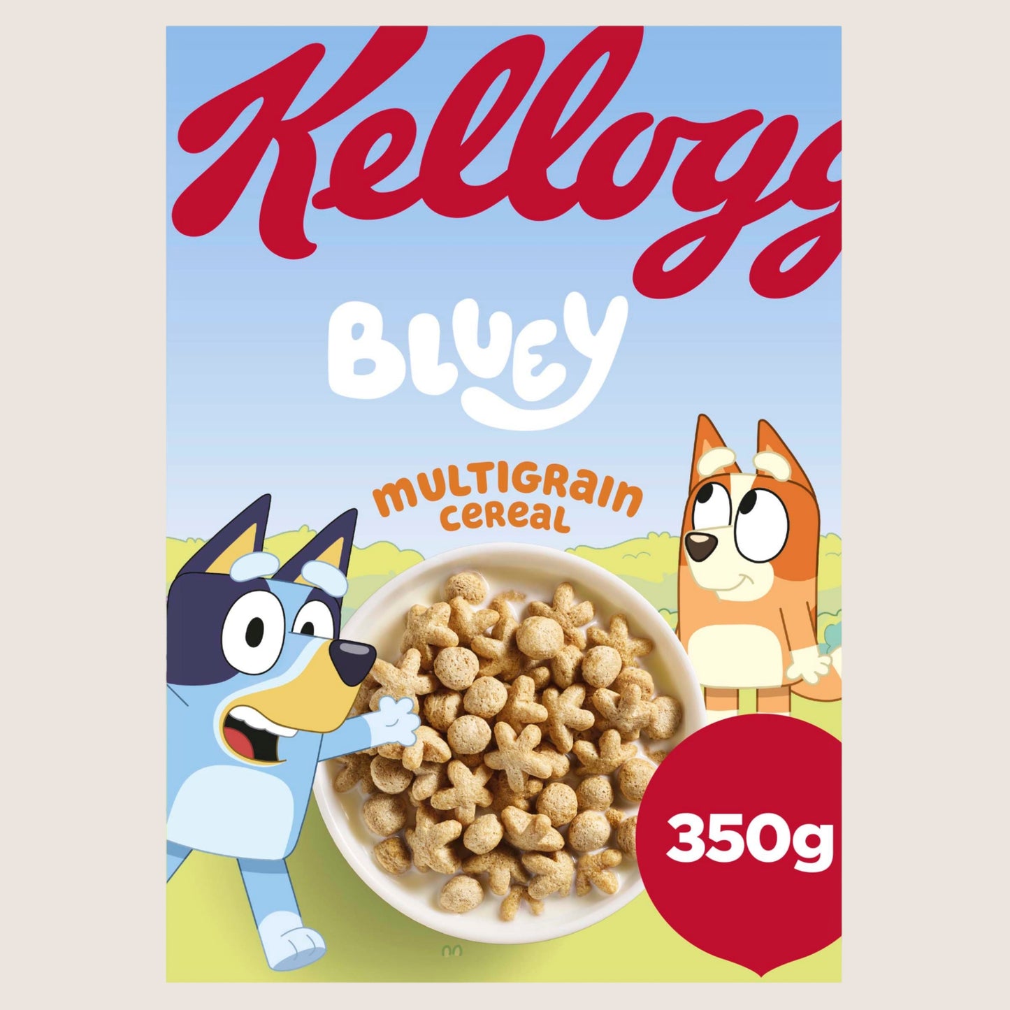 Kellogg's Bluey Breakfast Cereal Vitamin Fortified 350g