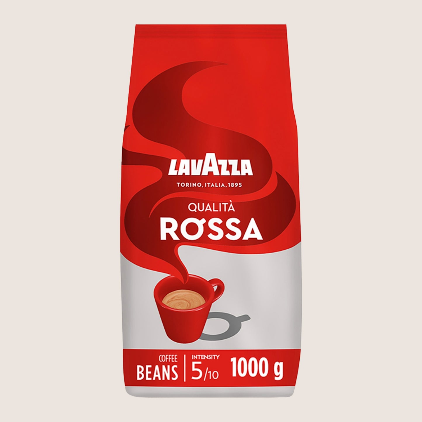 Lavazza Qualità Rossa Coffee Beans No Artificial Additives 1kg
