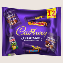 Cadbury Treatsize Chocolate Bar Sharing Selection Bag 223g