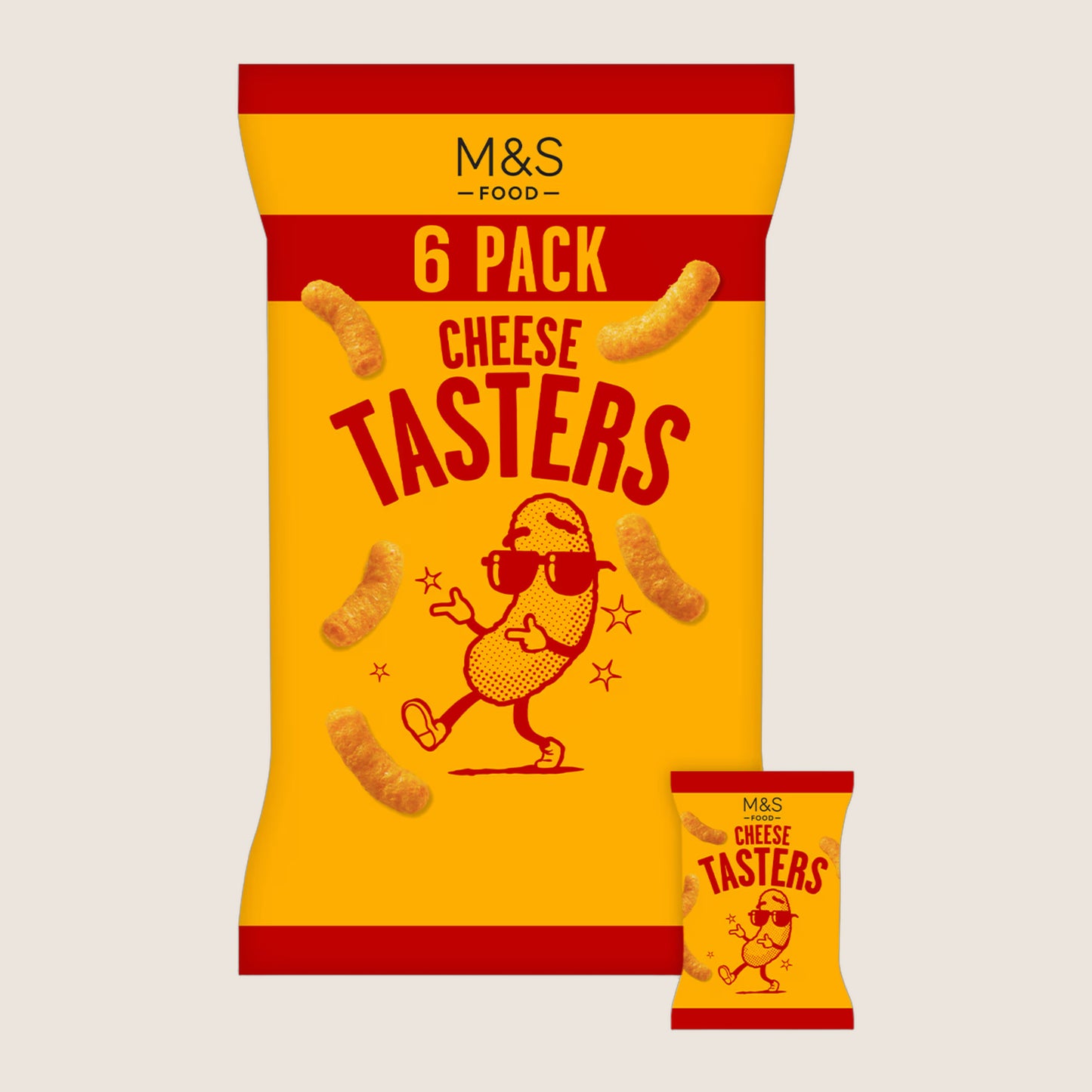 M&S 6 Pack Cheese Tasters 114 g