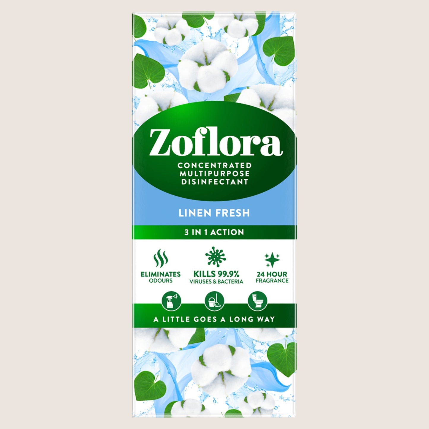 Zoflora All Purpose Concentrated Disinfectant Linen Fresh 500ml