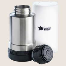 Tommee Tippee Portable Travel Baby Bottle Food Warmer & Leak-Proof Flask Gentle Formula