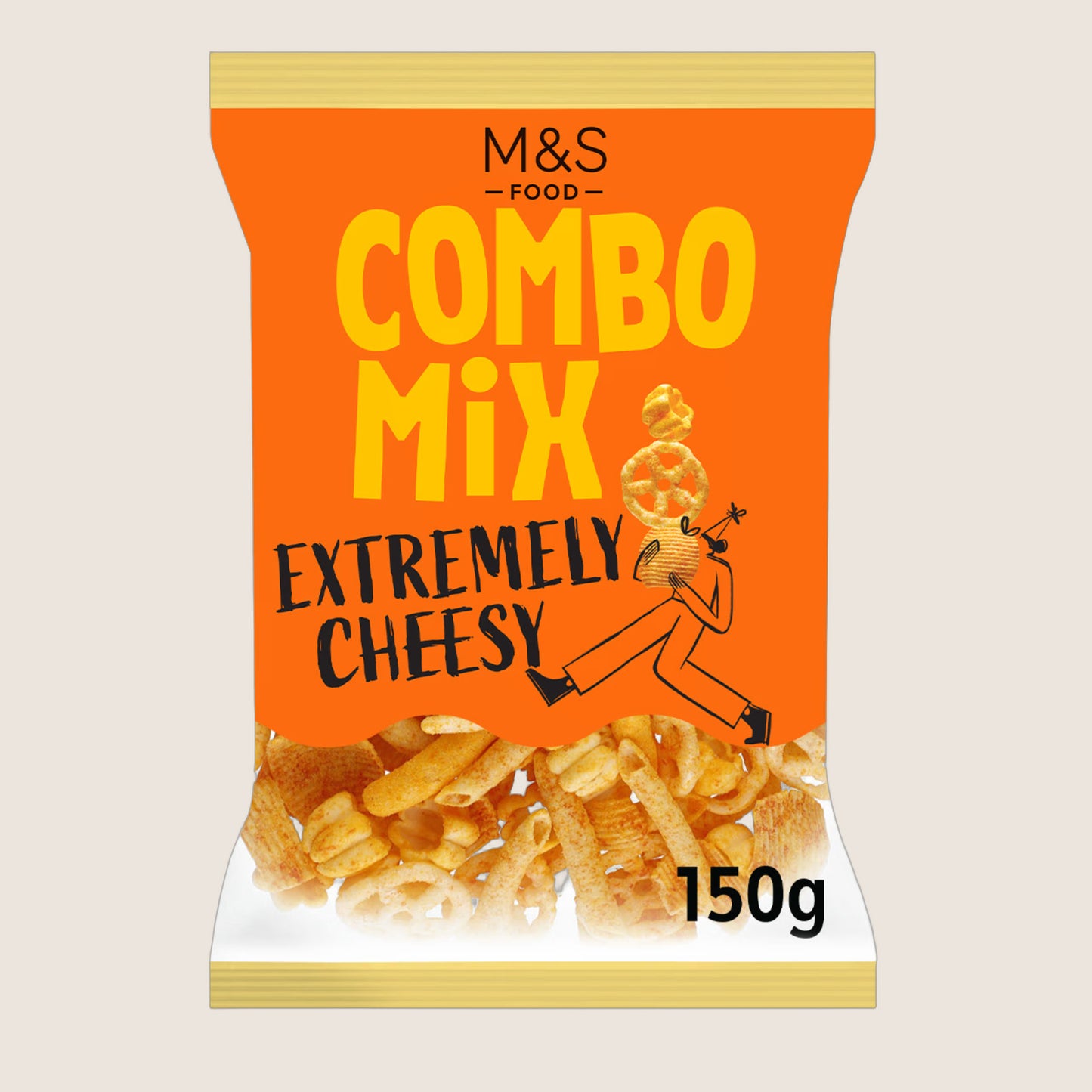 M&S Extremely Cheesy Combo Mix 150 g
